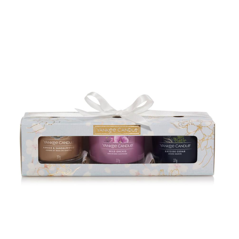 Yankee Candle Signature 3 Filled Votive Candle Gift Set £6.99